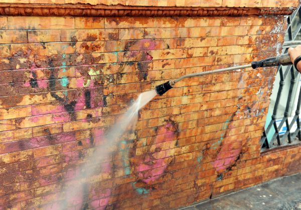 Cost of Brick Graffiti Cleaning in North Port