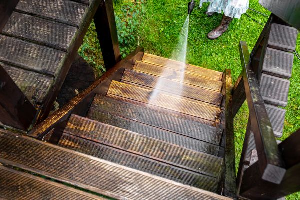 Cost of Wood Power Washing in North Port